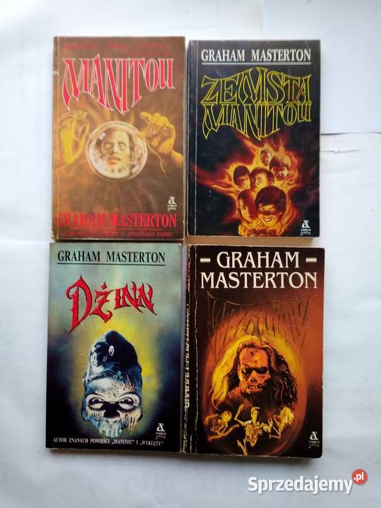 Masterton Herbert Higgins Wilson i inni Horrory Rok wydania 1989 pomorskie Gdynia