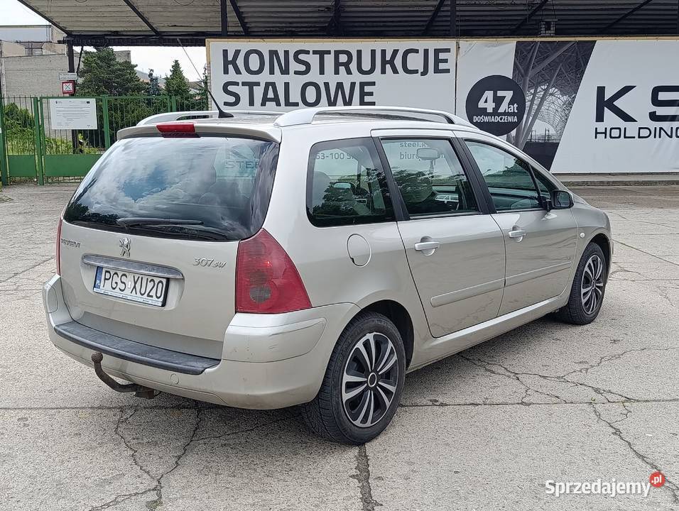 Peugeot 307 7 osobowy Zamiana 100KM Śrem sprzedam