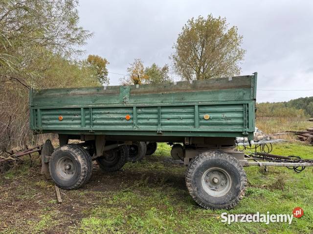 Przyczepa rolnicza 9 ton ładowności Agromet Dobków