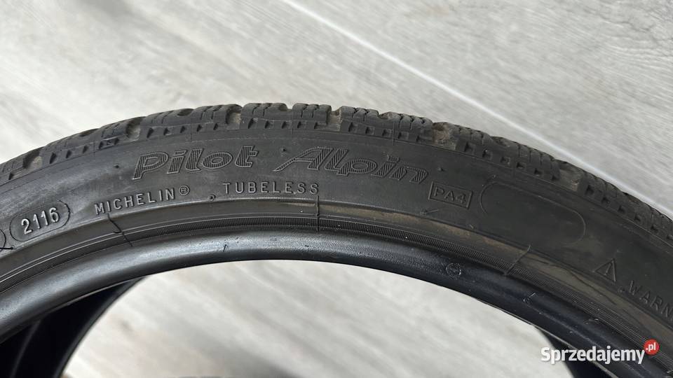 4x opony Michelin Pilot Alpin PA4 22535R19 88W Gorzów Wielkopolski