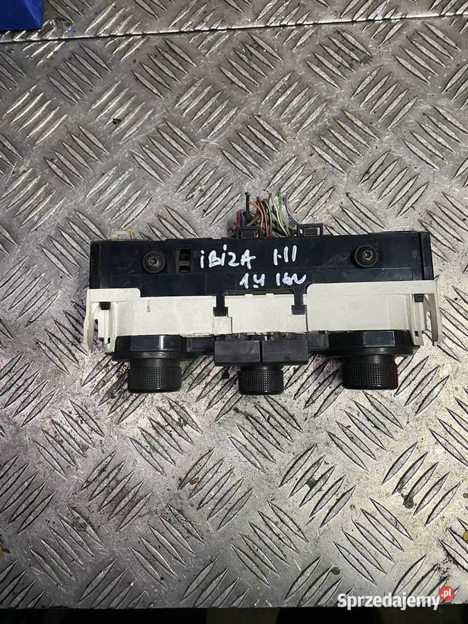 Panel Sterowania Nawiewem Seat Ibiza III 14 16V osobowe wielkopolskie Ostrów Wielkopolski