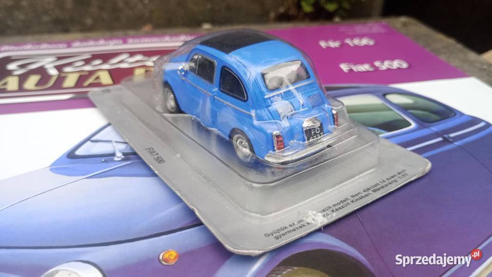 FIAT 500 Kultowe auta PRL model auta deagostini Warszawa sprzedam