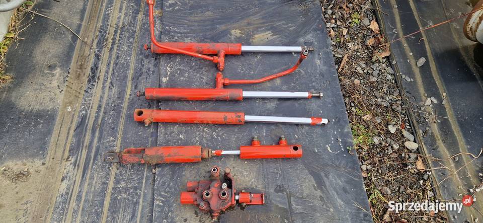 Siłowniki Siłownik hydrauliczny rozdzielacz