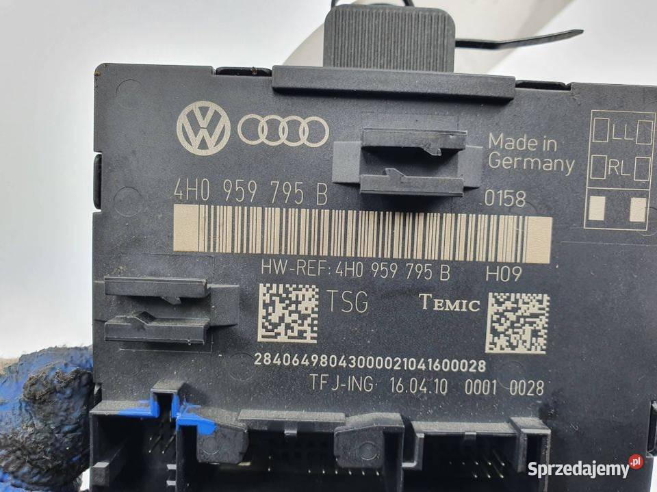 MODUŁ AUDI A8 D4 4H0959795B Lipno