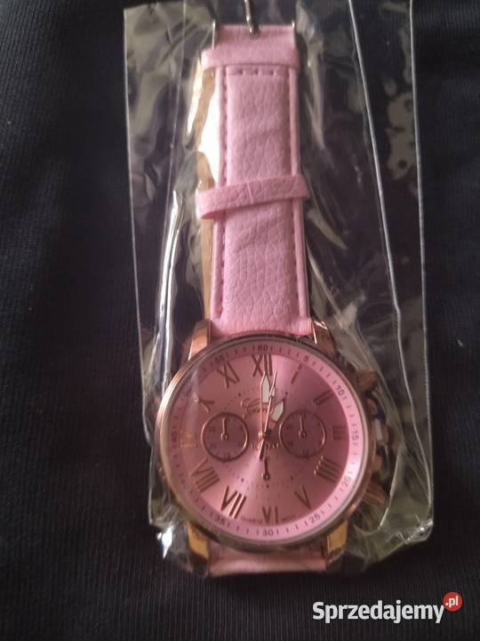 Zegarek damski nowy różowy warmińsko-mazurskie Olsztyn