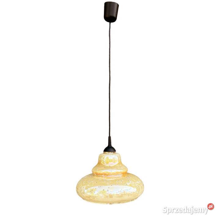 Szklana opalizująca lampa wisząca Narva Leuchen Lampy wiszące Warszawa