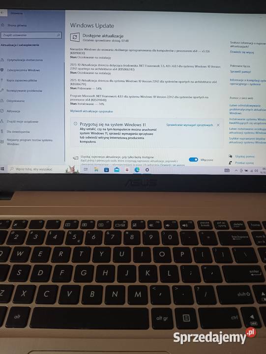 Laptop Asus F 540 S śląskie