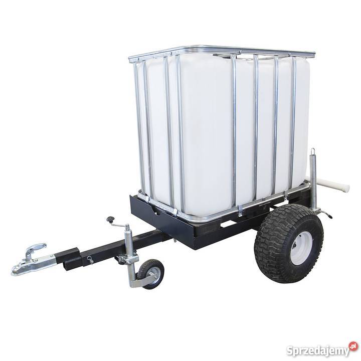 Przyczepa na wodę 800 l z rampą nawadniającą do