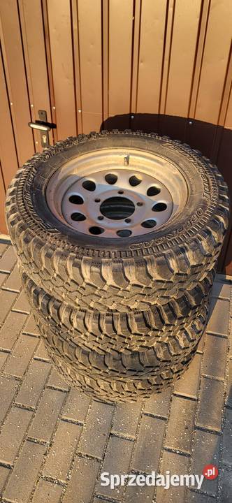 Opony terenowe z felgami 20570 r15 Blizne