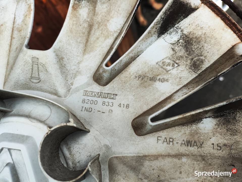 Kołpaki ORYGINAŁ Renault 15 śląskie