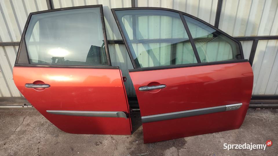 DRZWI MEGANE SCENIC 2 TEB76 PRZOD TYL PRAWE LEWE Włoszczowa