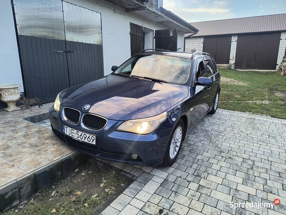 Bmw e61 525d m57 220 bezwypadkowy świętokrzyskie Mierzanowice