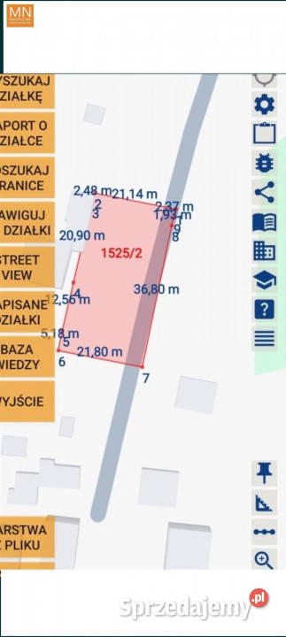 sprzedaży gruntu Miechów Warszawska 2627m2 sprzedam