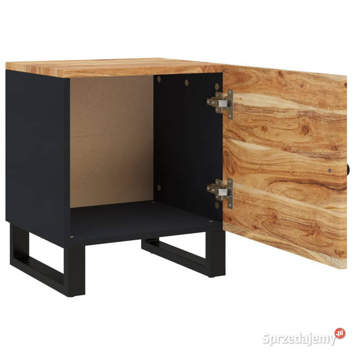 Szafka nocna 40x33x46 lite drewno akacjowe mazowieckie Warszawa