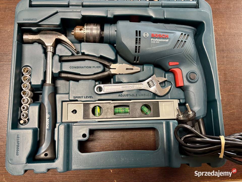 Wiertarka udarowa BOSCH GSB 600 RE 600W Elbląg