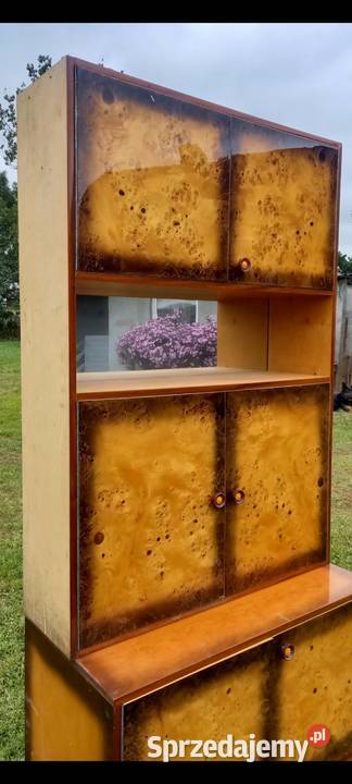 Regał pokojowy 4segmenty 400 Ława Fotele Pufy 208cm Małkinia Górna