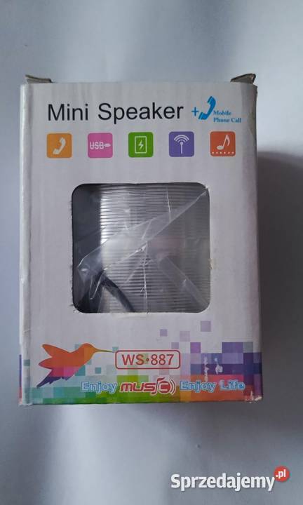 Głośnik mini z radiem lubelskie Zamość