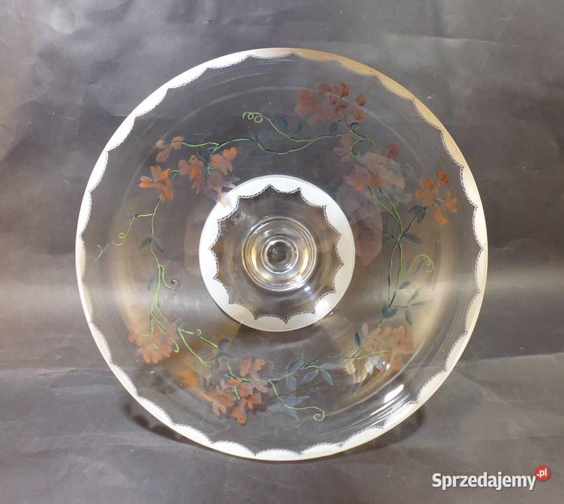 Patera Szklana Orrefors Rękodzieło Warszawa