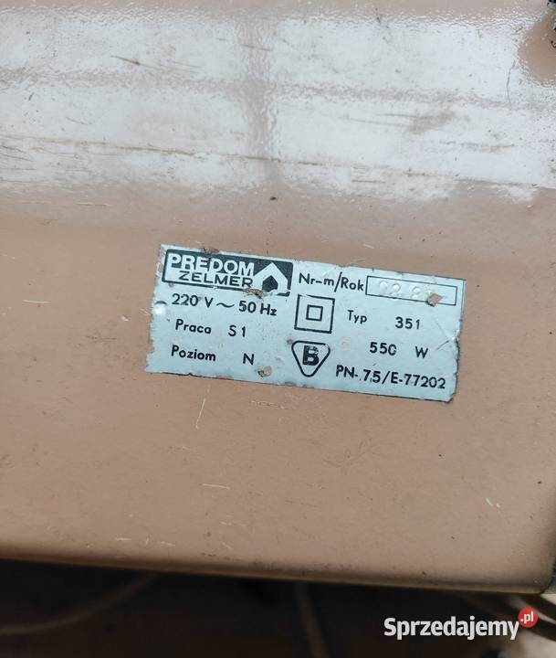 Odkurzacz Predom Zelmer 351 PRL sprawny Wolbrom