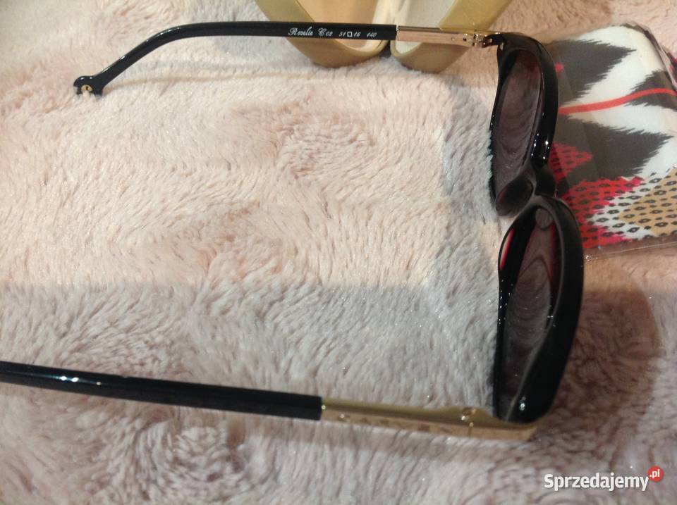 Okulary Przeciwsłoneczne Czarne Damskie CARVEN Dla kobiet Nowa Sól