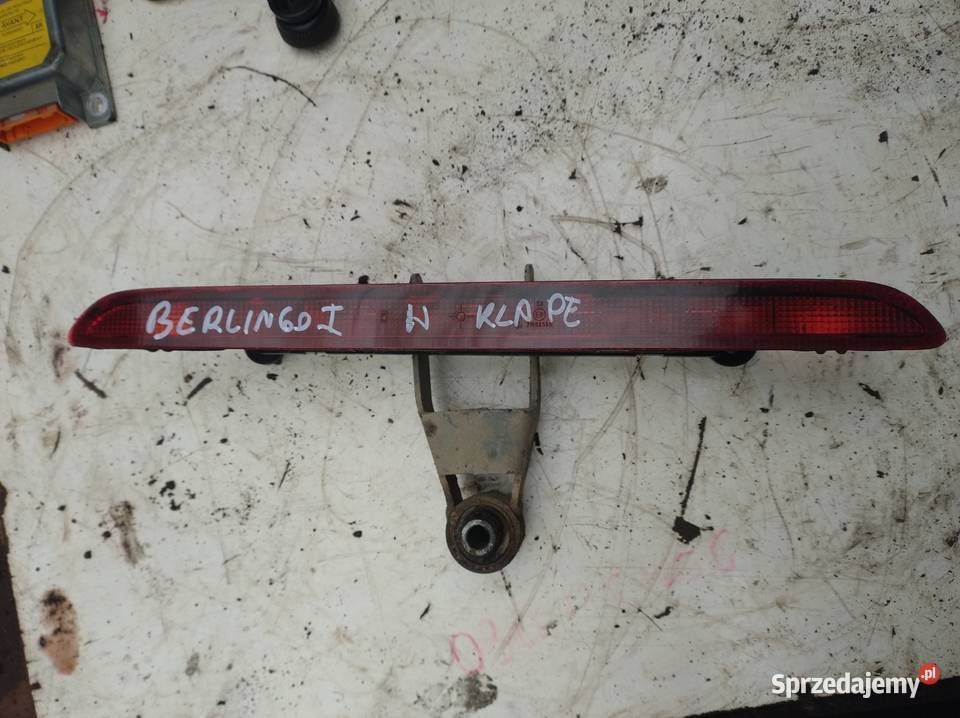 CITROEN Berlingo Peugeot partner I 3 światło Kielce