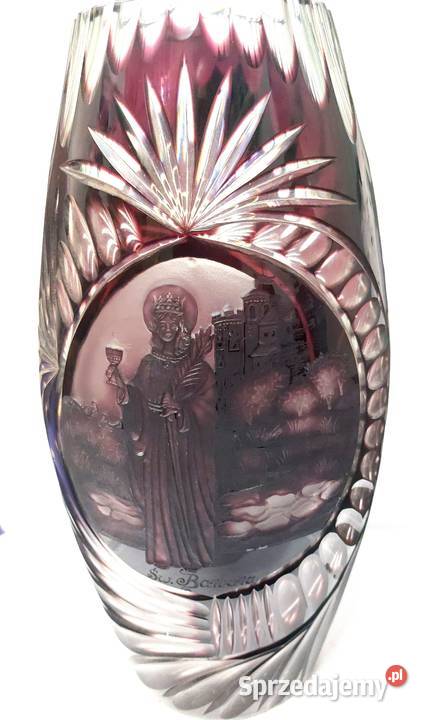 Unikat Jubileuszowy Limitowany Wazon Kryształowy Warszawa sprzedam