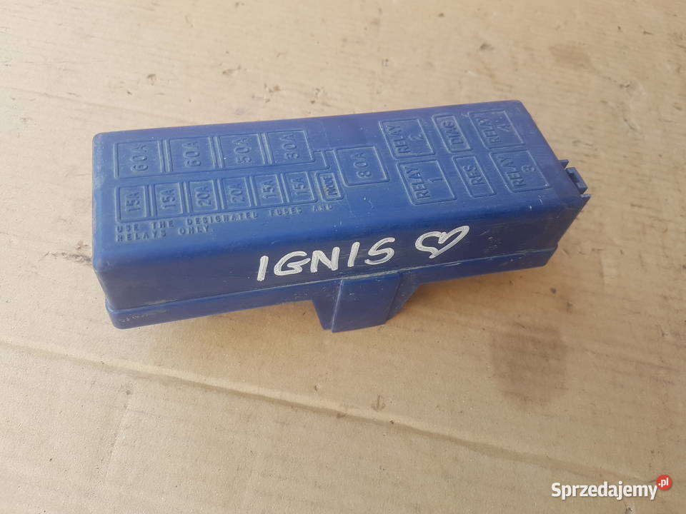 Suzuki Ignis FH 0003 pokrywa osłona skrzynki dolnośląskie Legnica