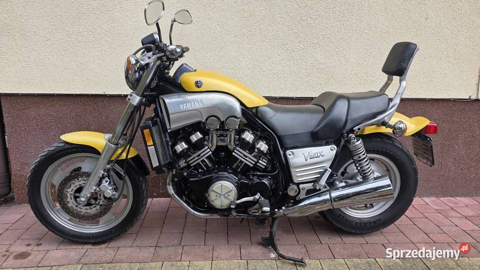 Yamaha v maxx v boost 1200 klasyk motocykl zolty Mielec