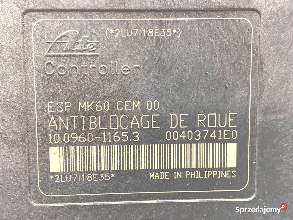 POMPA ABS CITROEN C5 II 9659770580 18 125