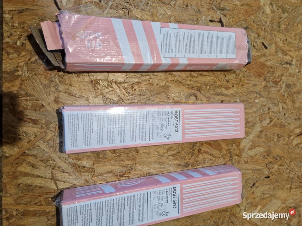 ELEKTRODY RUTYLOWE MOST 6013 (różowe) 3,2mm 5,0kg Głogowa - Sprzedajemy.pl