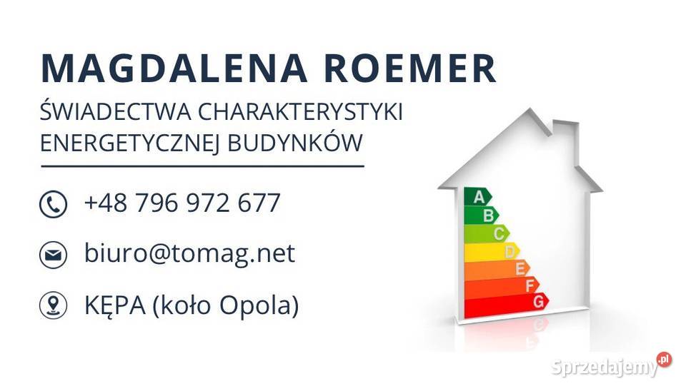Świadectwa charakterystyki energetycznej opolskie Opole