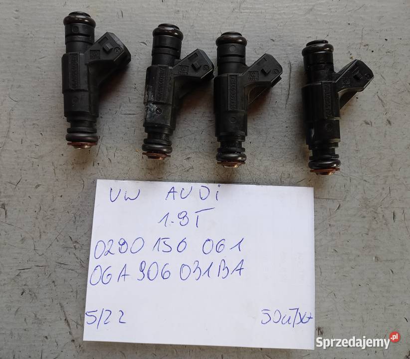 Sprawdzony wtryskiwacz VW 18 T 0280156061 osobowe