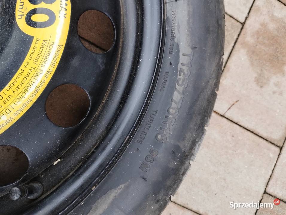 Koło dojazdowe do VW Touran Koła dojazdowe podkarpackie