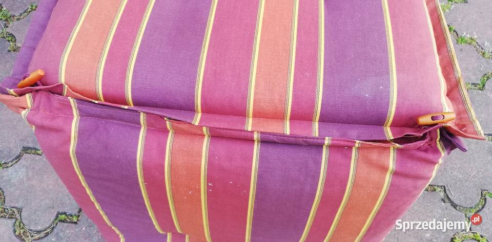 Materacyk długi na leżak poduszka na leżaki Garwolin