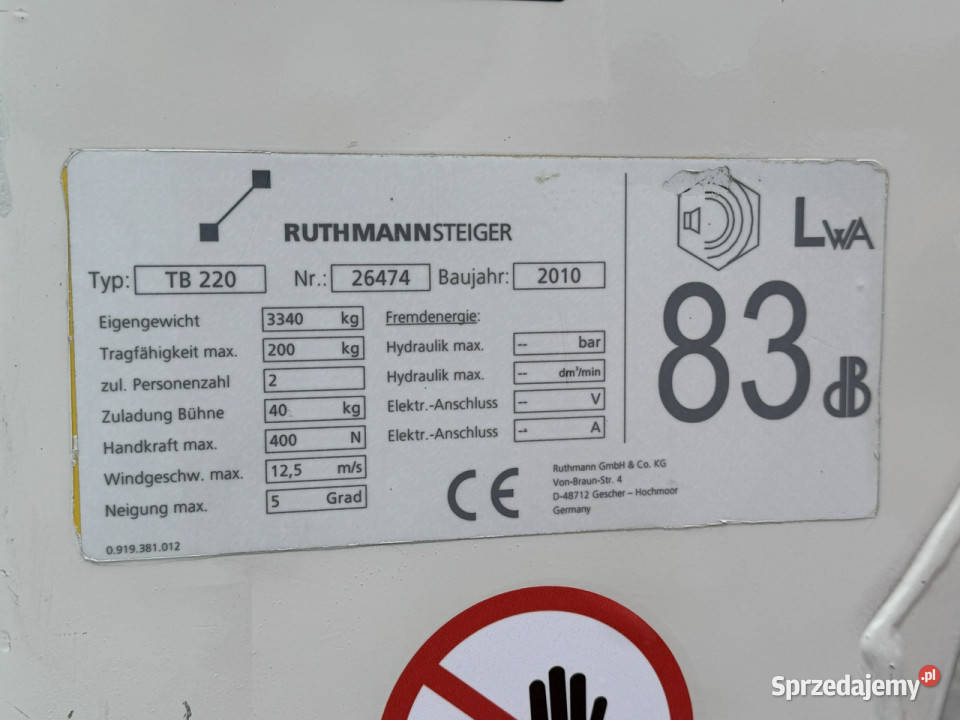 Mercedes Sprinter Cesja Leasingu Podnośnik