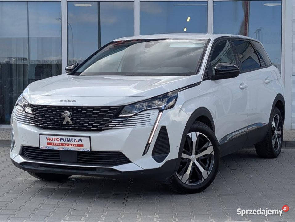 Peugeot 5008 2021r 7os Hak Grzana Szyba Kamera Rok produkcji 2021 Gdańsk sprzedam