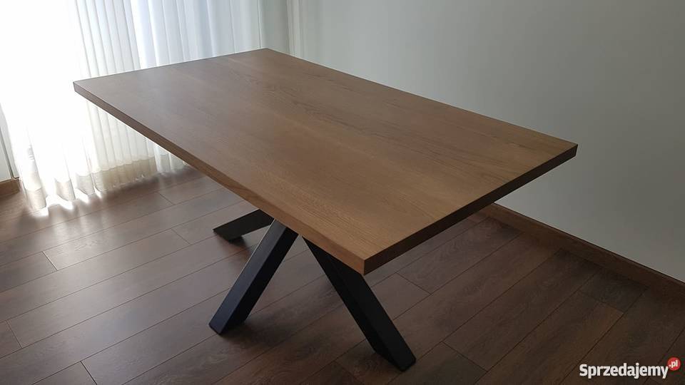Stół do salonu stół loftowy stół z podstawa sprzedam