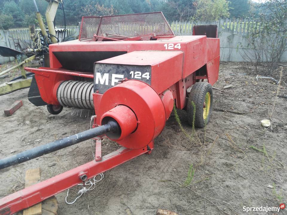 Prasa kostkujaca MF124 nieuszkodzony Żołynia