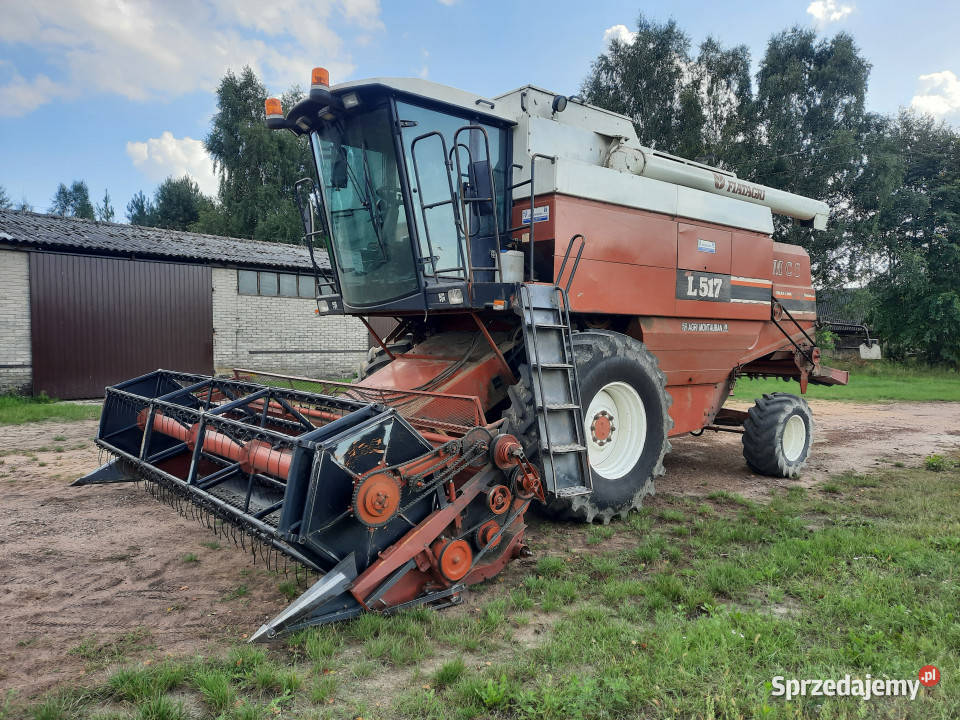Kombajn LAVERDA L517 MCS heder z wózkiem lubelskie Kozula