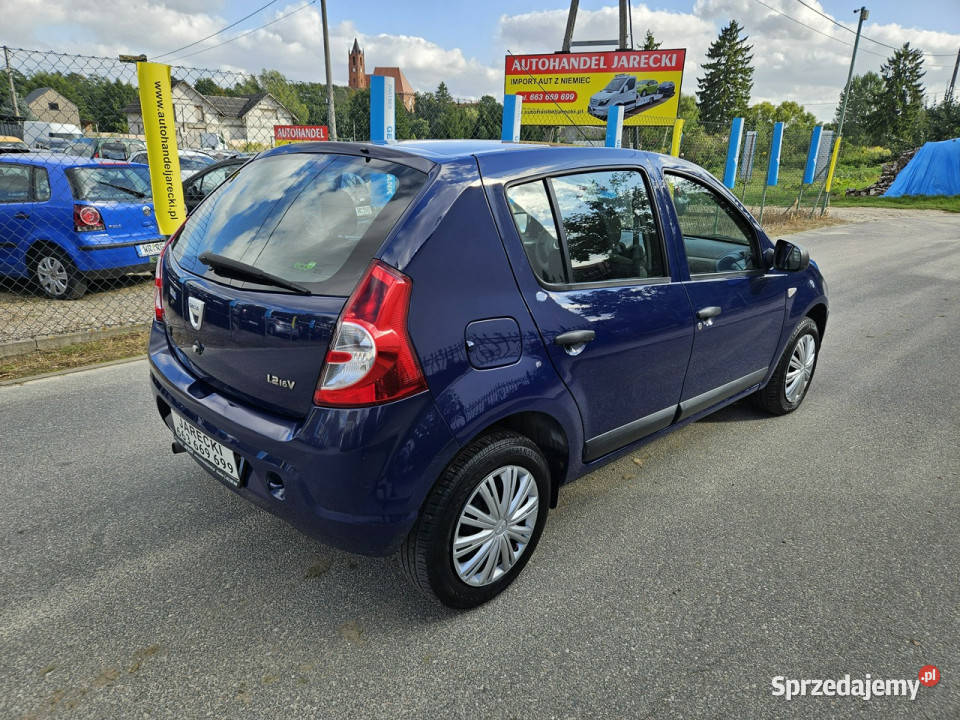 Dacia Sandero Opłacona Zdrowa Zadbana 75KM Kisielice sprzedam