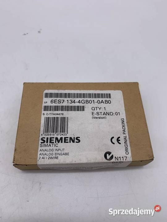 Siemens 6ES7 1344GB010AB0 Analog Input Module Warszawa