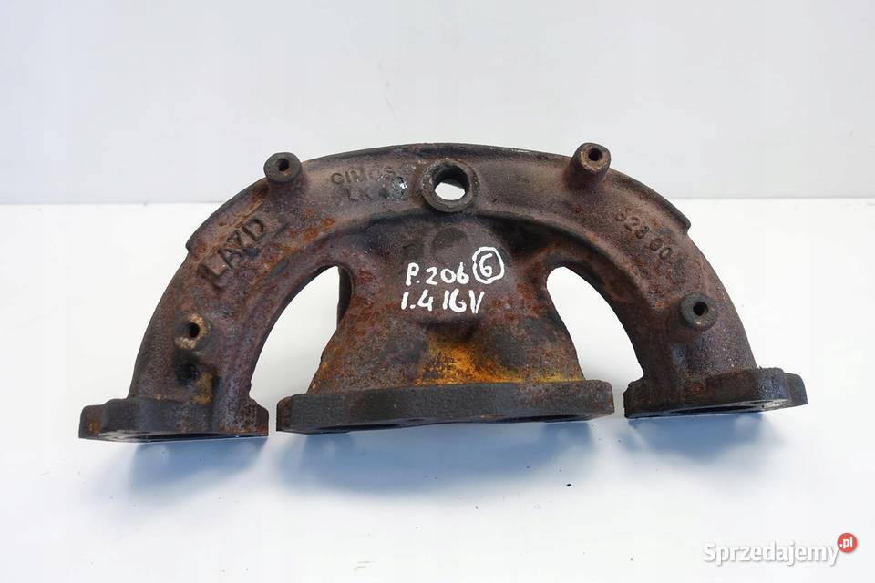 Peugeot 206 14 16V KOLEKTOR WYDECHOWY Kolektory wydechowe Rudka