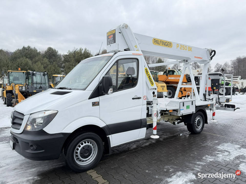 Mercedes Sprinter Podnośnik Koszowy 25m Widełki
