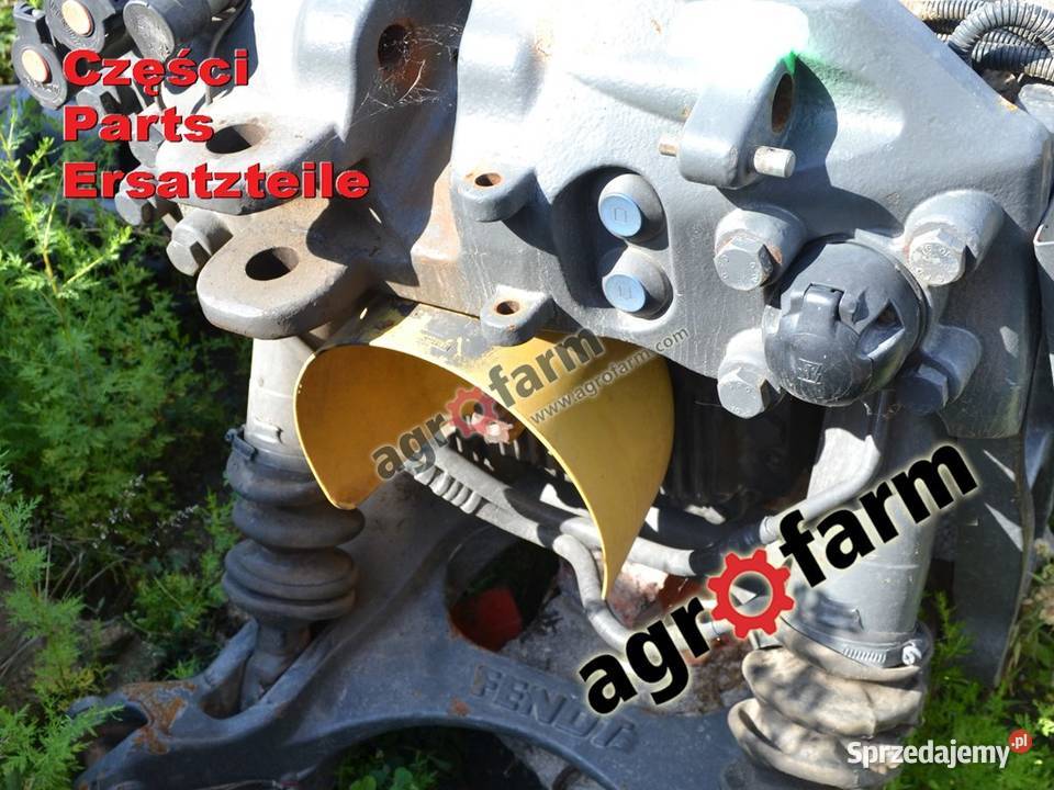 Fendt 718 części skrzynia biegów most przedni