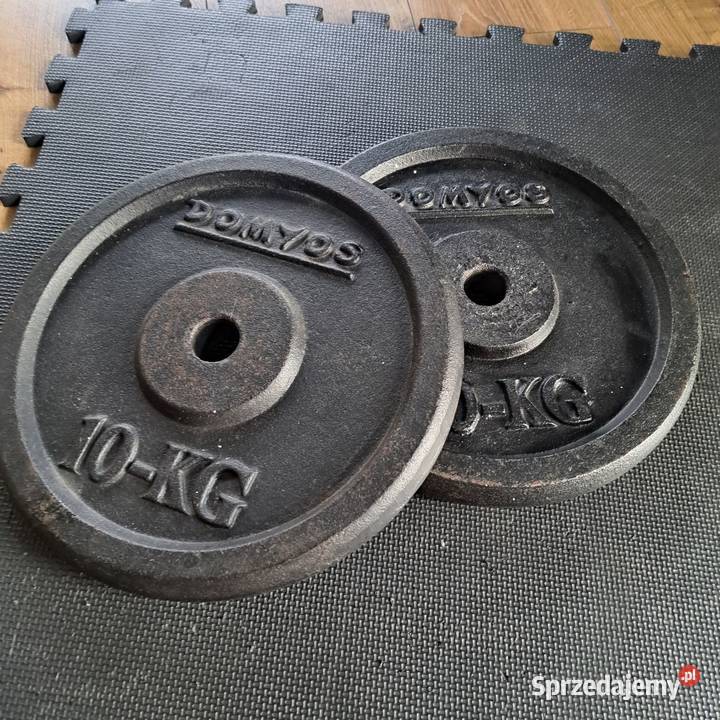 2x10 obciążenia żeliwne ciężarki do hantli gryfu dolnośląskie Domaszczyn