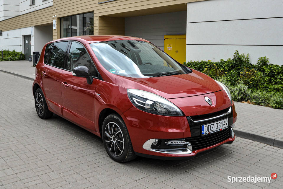 Renault Scenic Lift 2013 r Bezwypadkowy 117 dolnośląskie Wrocław