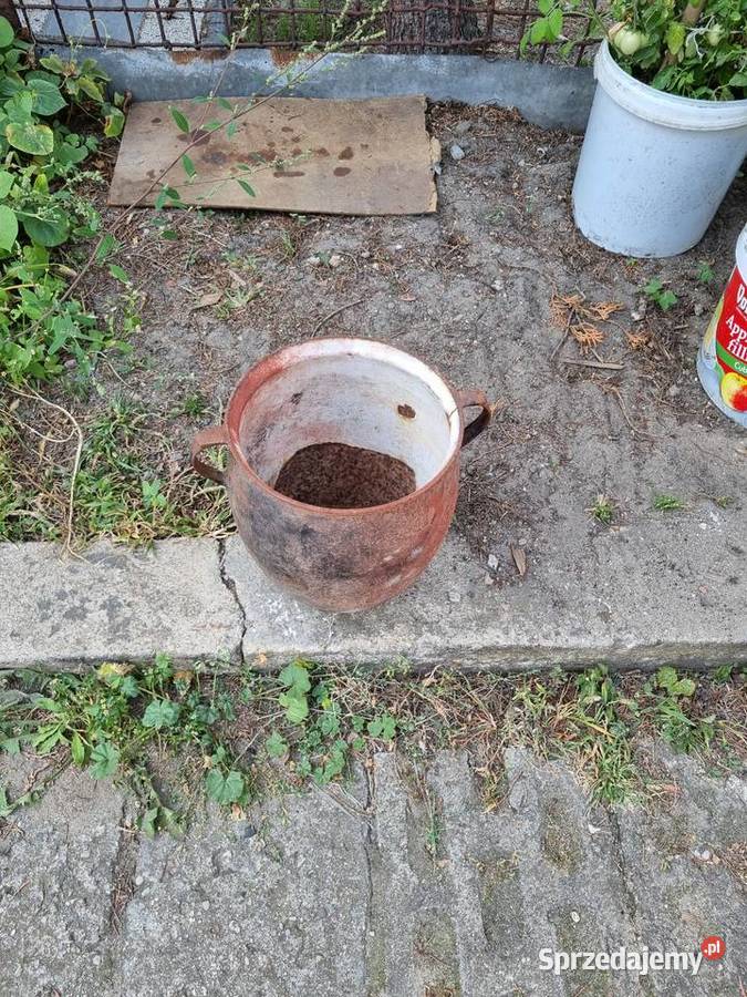 garnek żeliwny Mszczonów