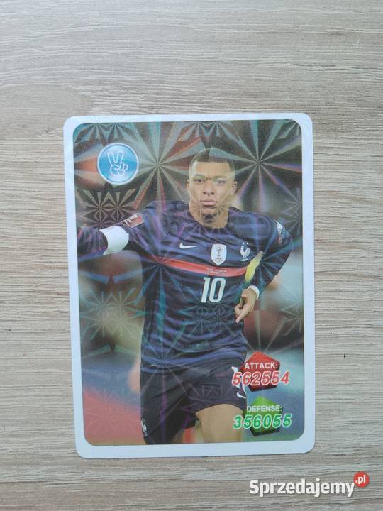 Karta piłkarska Euro 2024 Kylian Ebappe Chrzanów