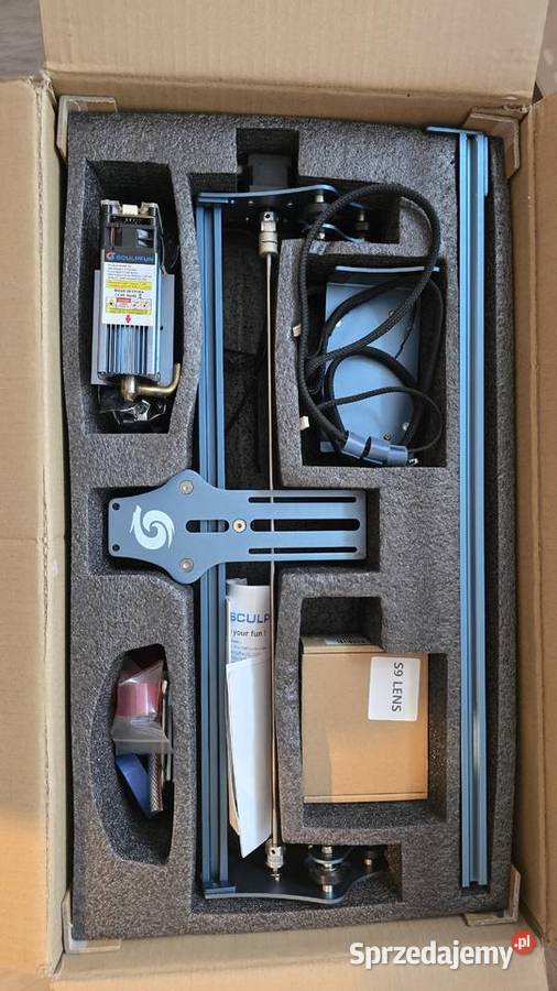 Sculpfun S9 Airasist soczewka Warszawa