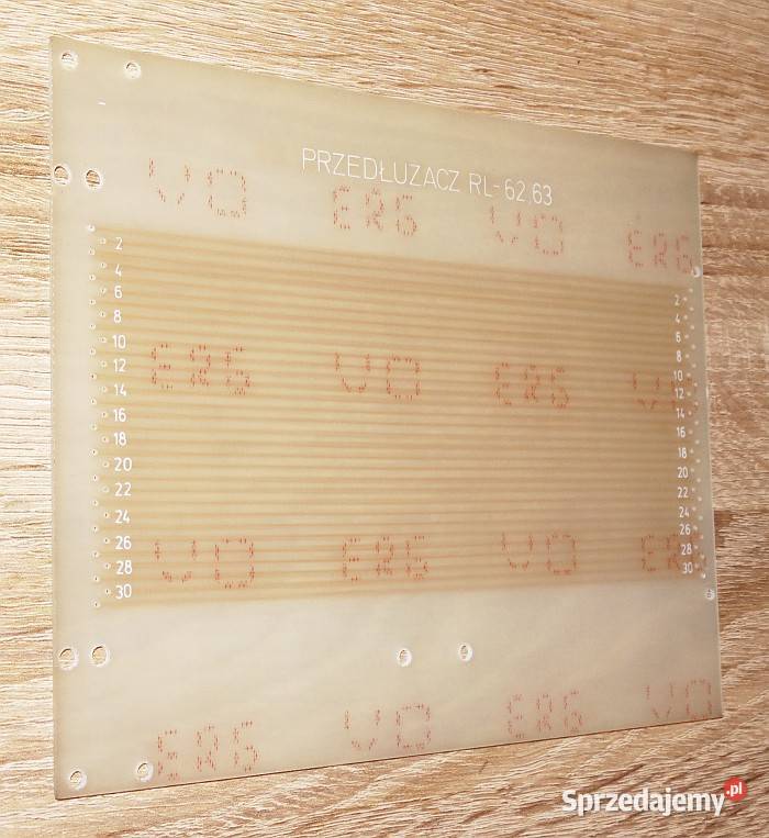 Płytka PCB przedłużacza RL6263 modułów ze Gliwice